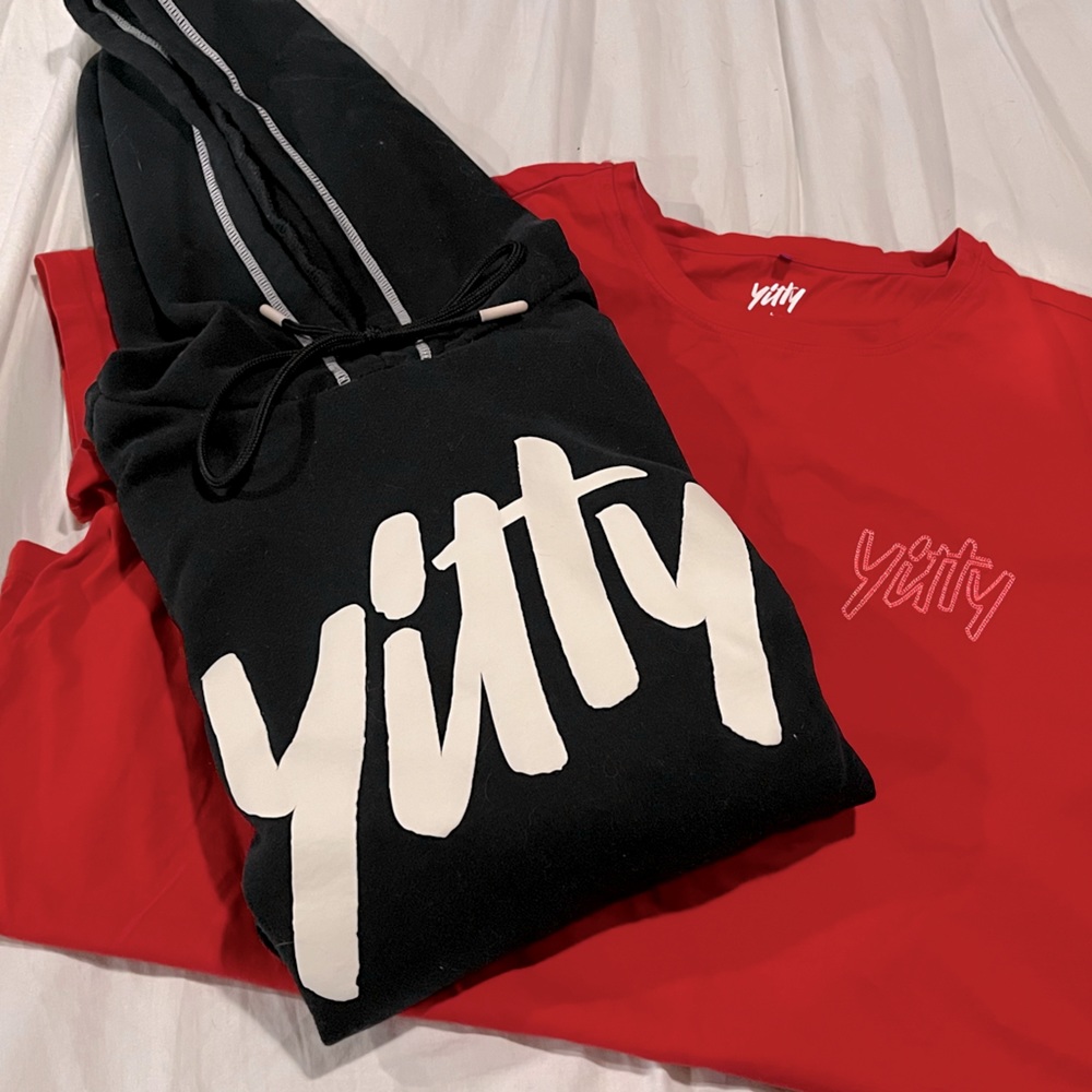 yitty major label EP hoodie in sold out iconic black